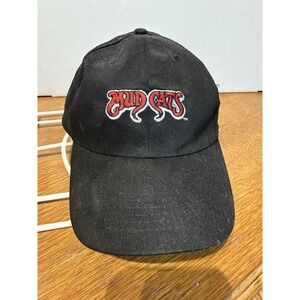 Carolina Mudcats Carquest Hat‎ Black Strapback Promo MiLB Baseball Cap Dad Hat